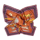 Scarf The Scarf Top Wholesale Horse Print Fashion Scarf Thin Square Luxury Scarf Women Ladies