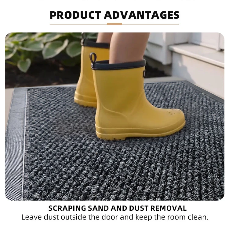 Non Slip Door Mat Stain Resistant Cushioned Rectangular Doormat for Indoor Outdoor Home Office Hotel(图3) Non Slip Door Mat Stain Resistant Cushioned Rectangular Doormat for Indoor Outdoor Home Office Hotel(图3)