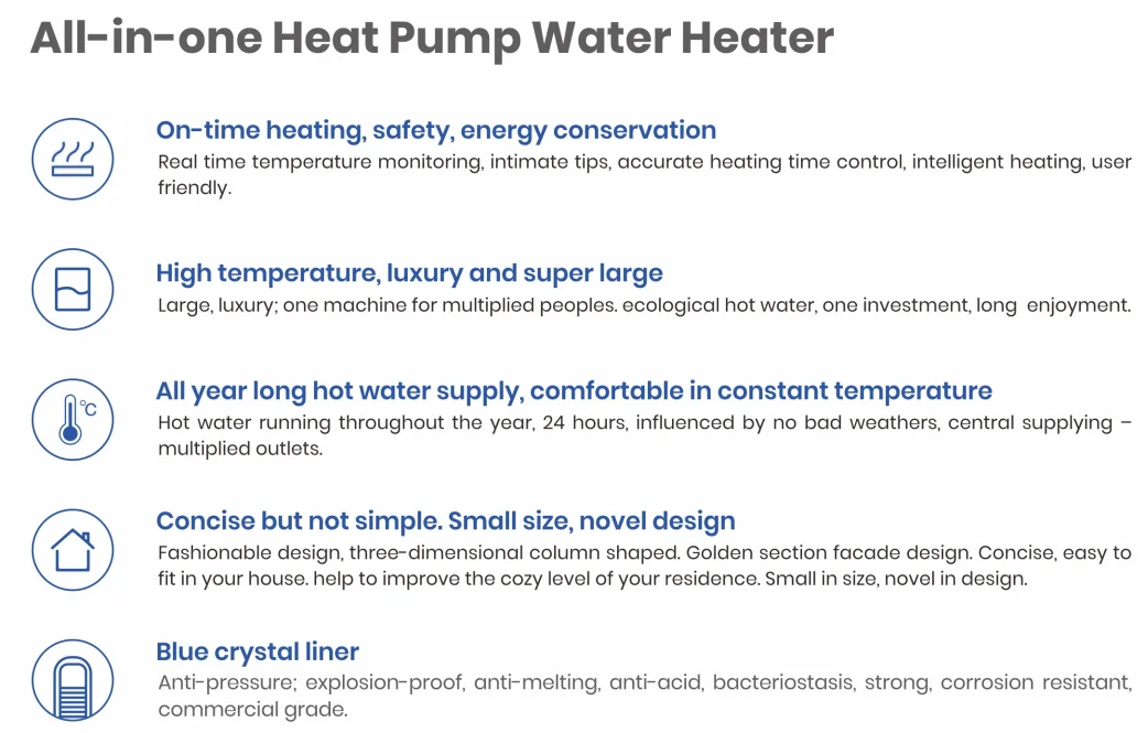 Water Heater, R290, R134A, 75C, 80C - detail 4