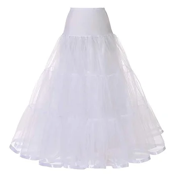 Women'S Ankle Length Petticoats Wedding Slips Plus Size S-3X