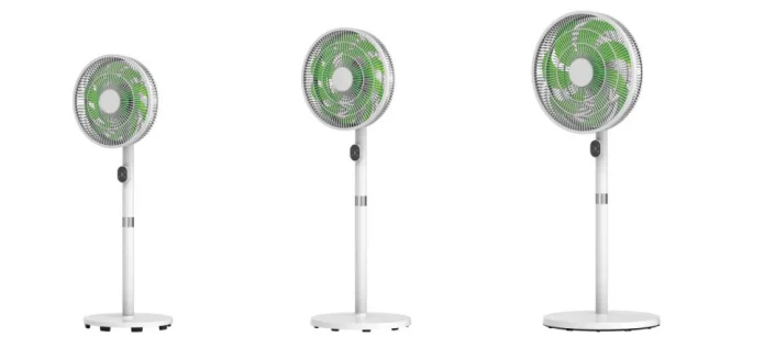 Pedestal Fan, Portable, 20W, Plastic - detail 14