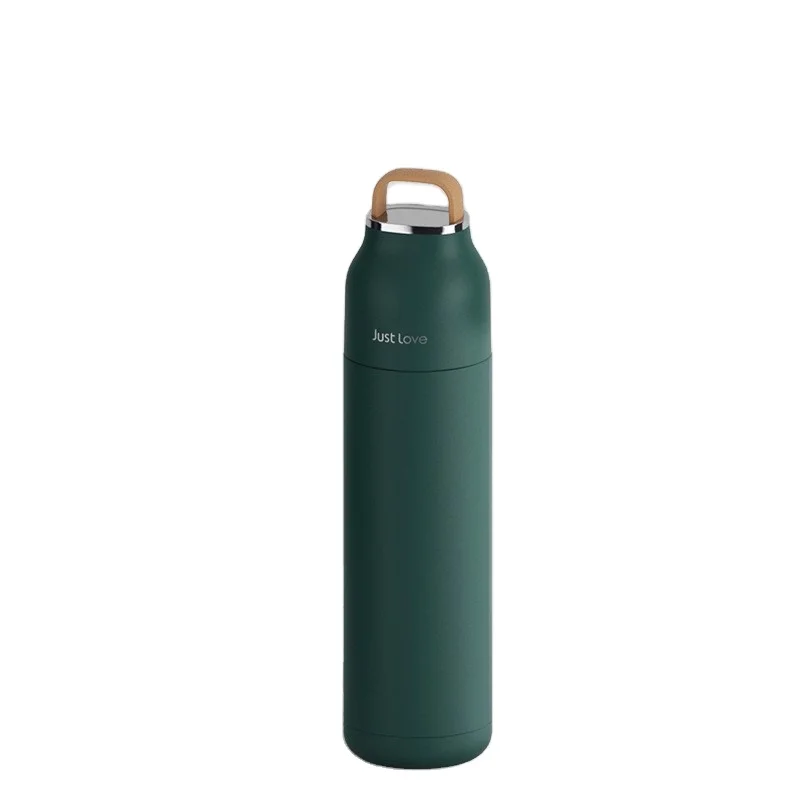 500ml Vacuum Flask Thermos Double Wall Travel portable 304 Stainless Steel water bottle Custom Logo