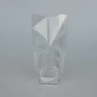 Bag Opp Manufacturer Custom Plastic Transparent Square Bottom Candy Bag