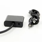 To Vga HD 1080P HDMI To VGA With Audio Cable Converter HDTV TO VGA Male To Female Adapter Cable