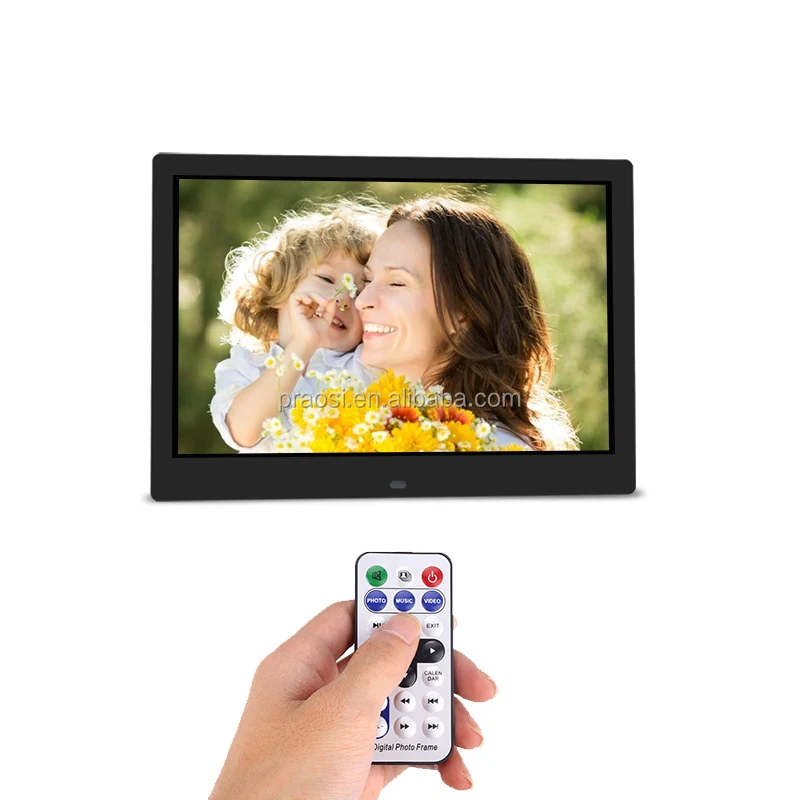 Include 32GB SD Card 17.3 Inch Digital Picture Frame 1920x1080 16:9 IPS Screen Motion Sensor Background Music Photo Auto Rotate Auto Play HD Video Frame Wall Mounted/Stand Auto Time On/Off 