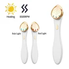 EMS Vibration Heating Light Therapy Device Anti-aging Skin Rejuvenation Massage Microcurrent Facial Toning Device