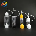 Applicator Bottle Cap Full Size Pet 5ml 10ml 15ml 20ml Small Applicator Bottle Metal Needle Cap Plastic Bottle