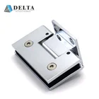 Hinge Glass Adjustable Hinges North America Hot Sale Adjustable Cologne 337 Wall Mount 90 Degree Glass Door Brass Hinge