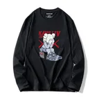 Sweater 100% Premium Cotton High Quality Kaws Shirts Hip Hop 100% Cotton Unisex Crew Neck Sweater Wholesale