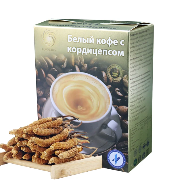 Cordyceps coffee OEM customized ginseng maca instant coffee