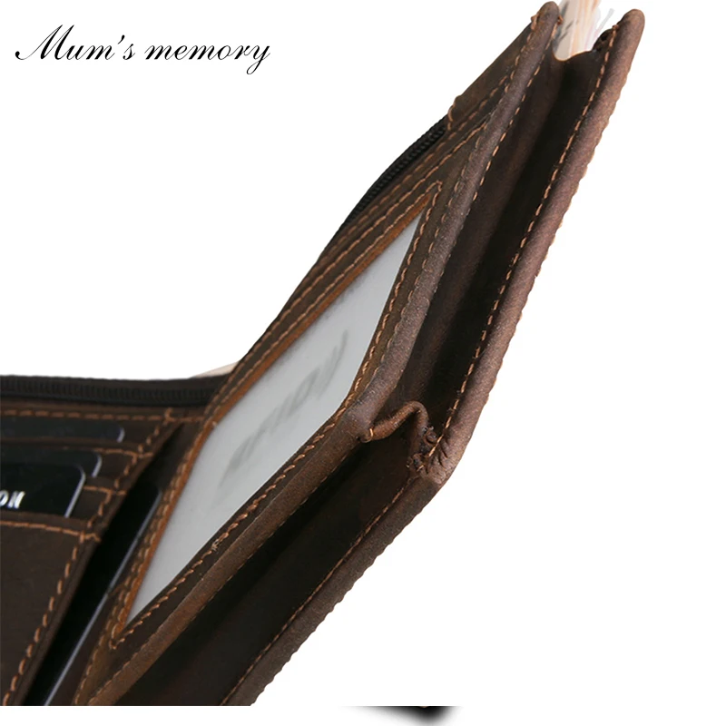 Mum's Memory Pockets Wallet for Men & Women - RFID Slim Credit Card Holder Front Pocket Minimalist Small Cute Wallets