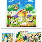 Toy Educational 2020 Hot Sale New Wooden 3d Jigsaw Puzzle Toy Children's Wooden Jigsaw Puzzle Educational Toy