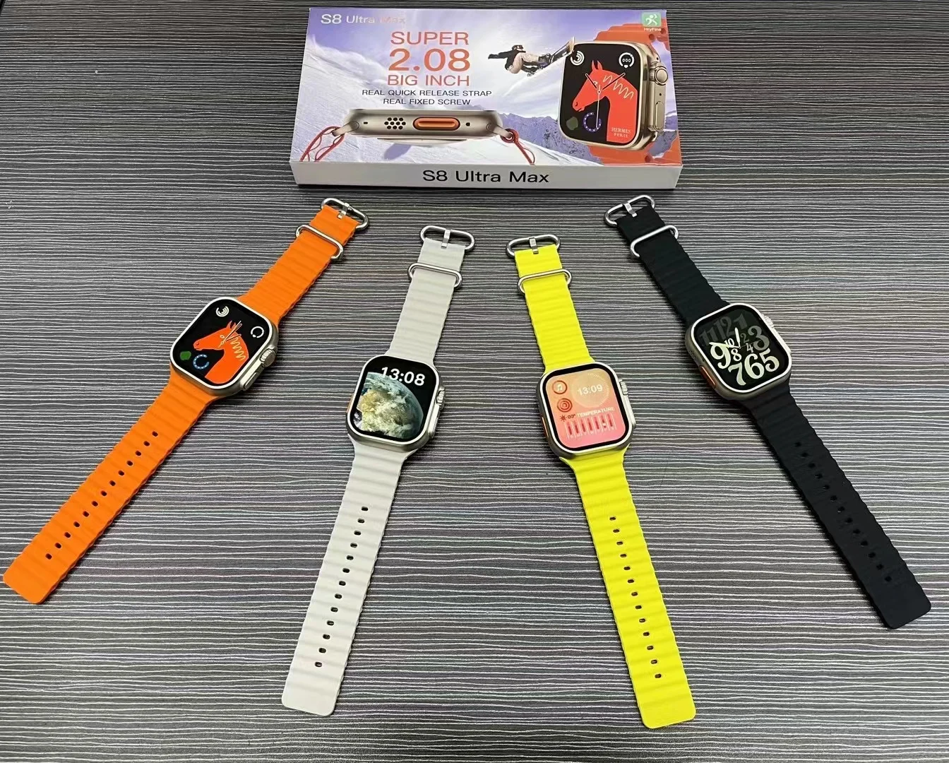 S8 Ultra Max Series 8 Smartwatch Ws18 Hw8 Z59 T800 N8 S8 Ws8 Ultra