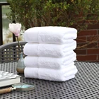 Hotel Towel Hotel Luxury 100% Cotton Plain White Hotel Spa Face Hand Wash Towel Bulk