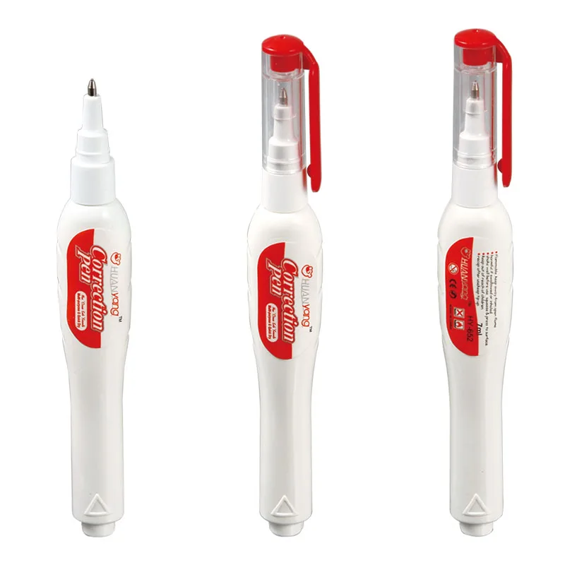 Student Stationery Metal Tip Correction Fluid Pen For School Student