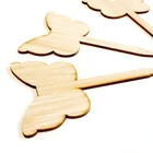 Gardening Low Price Bamboo Plant Labels Garden Plants Label T-Type Plant Sign Tags Gardening Stakes