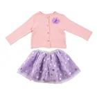 Cotton Baby Boutique Girl Clothing Sets 3 Pcs 100% Cotton Baby Sets Girls Dress Sets