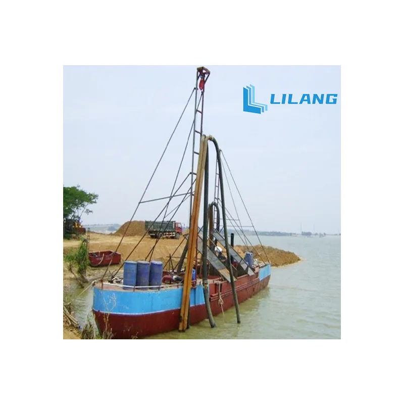 Factory direct sale high efficiency small sand dredger self-pumping and self-unloading sand dredger