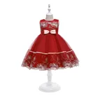 Girls 1 Piece Dress Dresses Wholesale Kid Clothing Summer Baby Party Girls 1 Piece Dress Cute Baby Girls Party Dresses