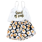 Sleepwear Promotional Sleepwear Silk Shorts Sleepwear Women 2 Piece Sleepwear With Factory Price