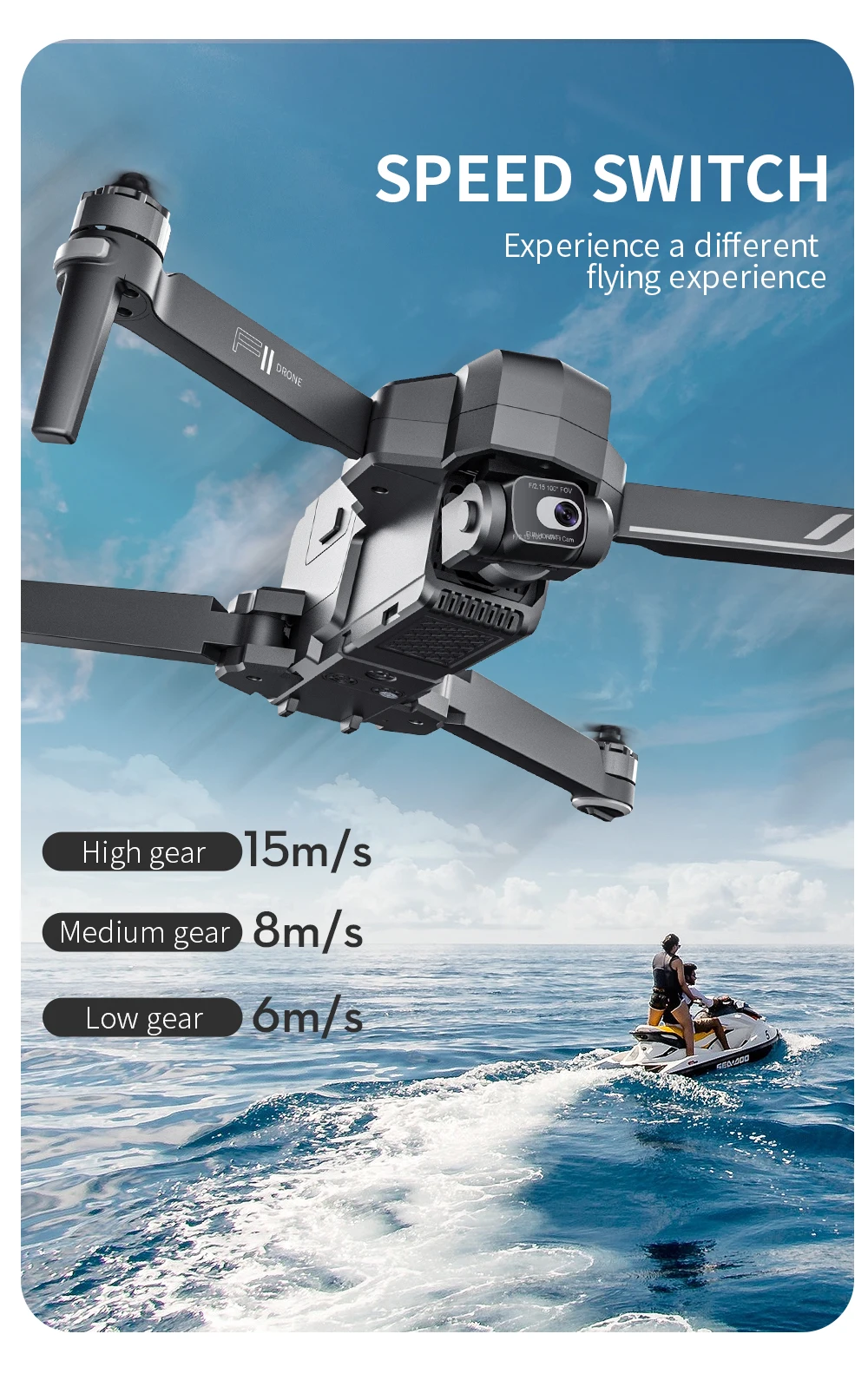 Sjrc F11 F11s 4k Pro Drone 3km Ptz Version True 4k Camera Gps Drone 2