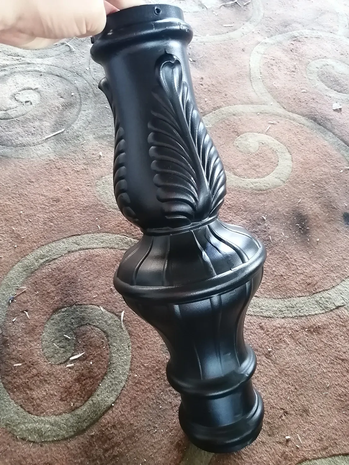 2021 post modern exterior lantern lights 3" post pillar lamp