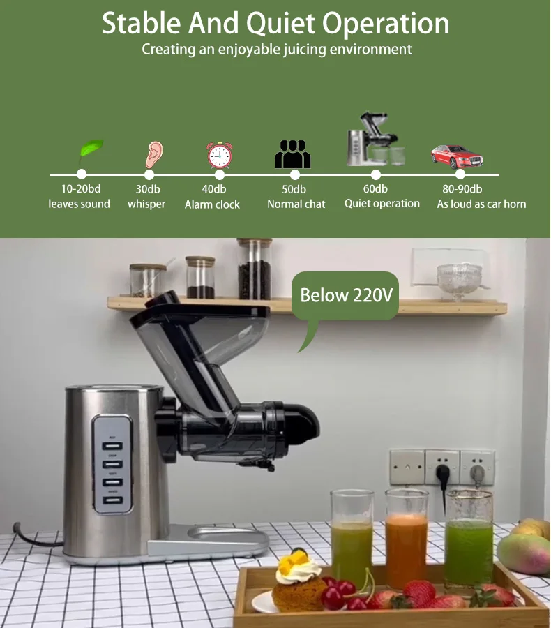 Good Price Cold Press Slow Juicer Machine Top Quality Household