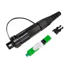FTTH Huawei Mini SC Fast Connector Fiber Optic Mini SC APC Waterproof Connector