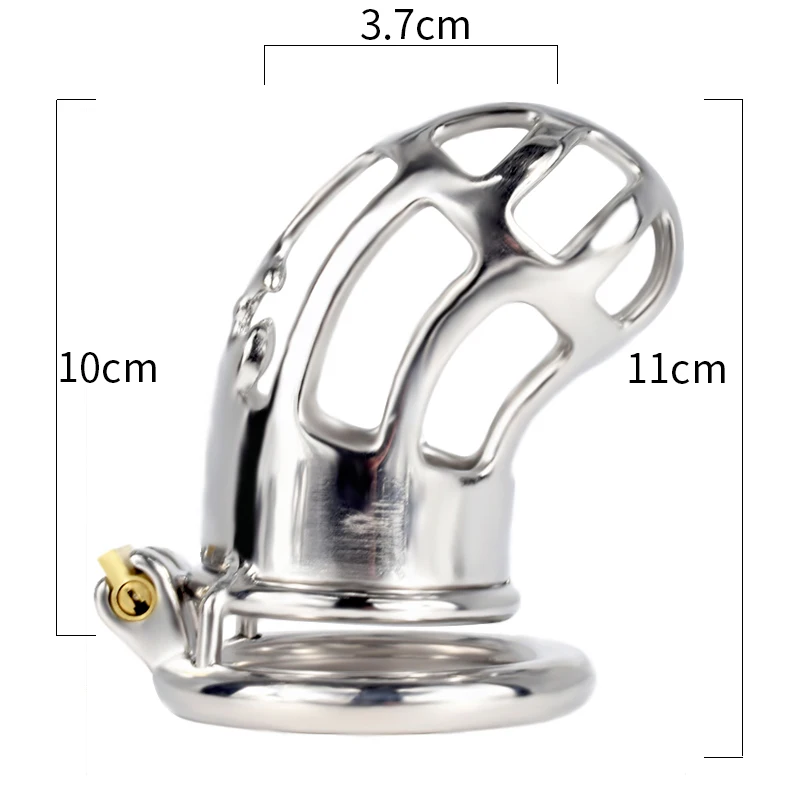 Frrk Y Alloy Chastity Lock Male Chastity Device Sex Toy Cage Penis