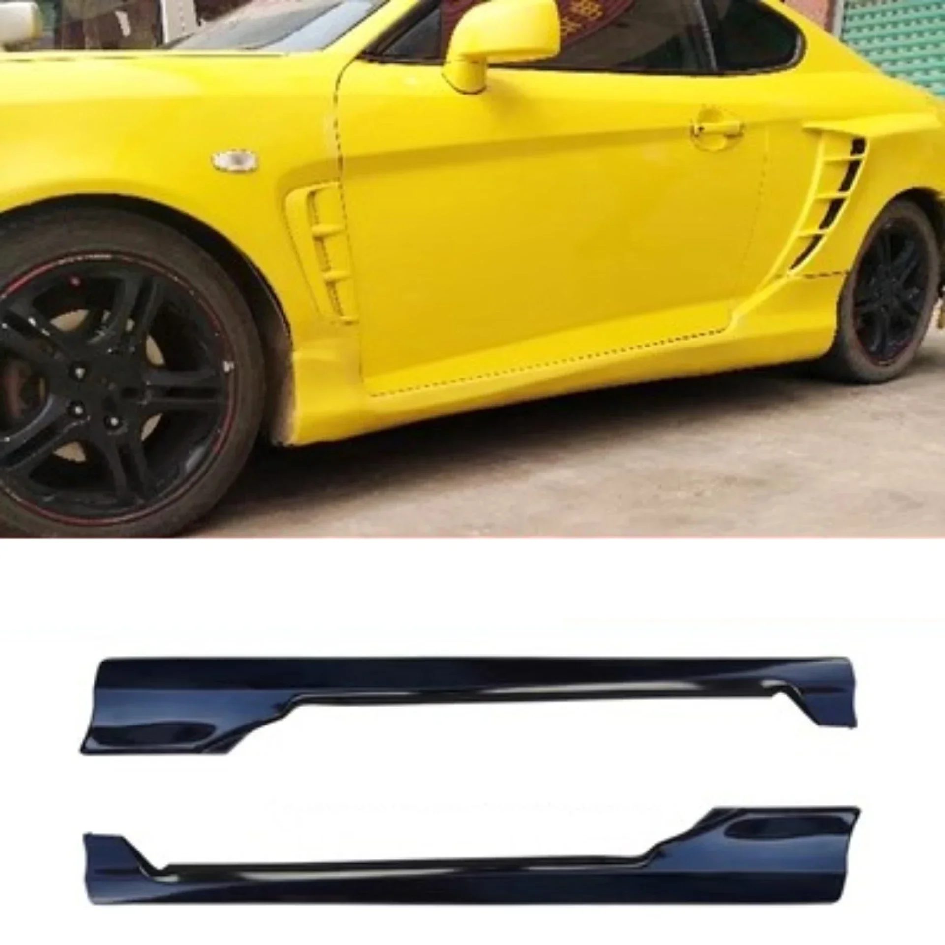 Body Kit Front Bumper Side Skirt For Hyundai Rohens Coupe 03-06 Rear ...
