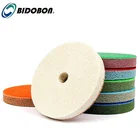 Diamond Polishing High Quality 4inch Diamond Sponge Nylon Floor Polishing Pads For Granite And Marble