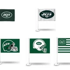 Nfl New Flags NFL New York Jets 12*18.5 Inch Car Flag And Banner