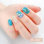 Nail 2021 Popular Chinese Style Nail Stickers Custom Nail Wraps Latest Art Designers Nail Stickers
