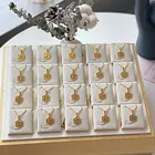 Dylam Wholesale Fashion Alphabet Gold Plated Stainless Steel Simple Letter Pendant Initial Necklace