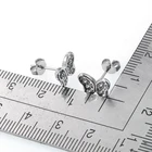 Heart Earrings Mixed 18k Gold Heart Western Cross Cute Cubic Zirconia Funky Crystal Earrings Wholesale