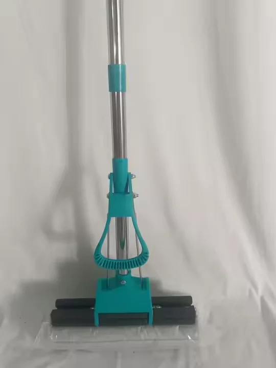 Self-Squeeze Drying PVA Sponge Mop Push and Pull Home Floor Cleaning Easy to Clean