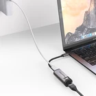 Usb Port Usb Pulwtop Aluminum Usb Type C To RJ45 PD3.0 2-in-1 Usb Port Hub Equipped With PD RJ45