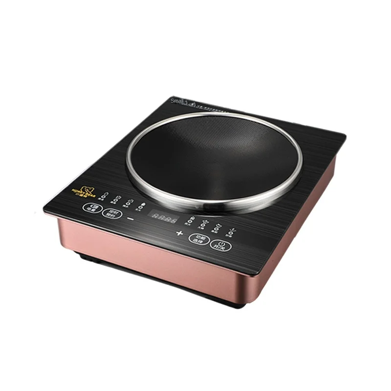 1 Burner 3000W Temperature Sensor Induction Cooktop Stainless Steel Kitchen Equipment Restaurant Use Battery 3500W Capacity