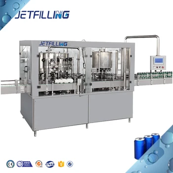 High Quality Carbonated Drinks Processing Sparkling Water Carbonated Beverage Full Automatic Washing Filling Capping Machine