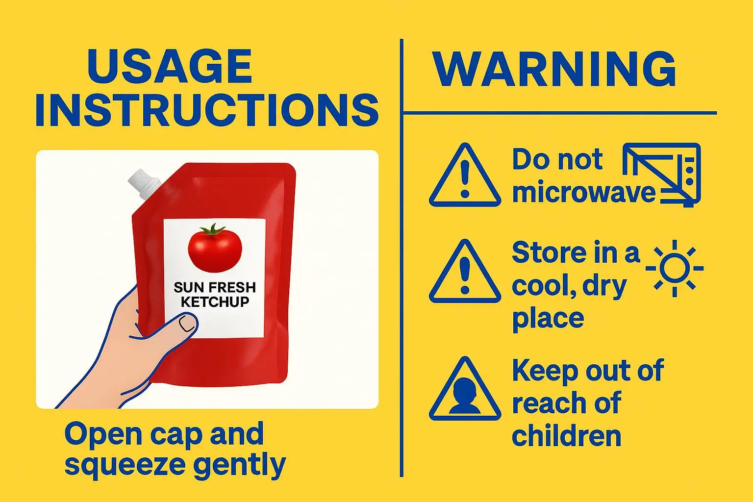 Custom Printed Food Grade Stand up Spout Pouch for Sauce, Ketchup, and Salad Dressing Packaging - detail 9