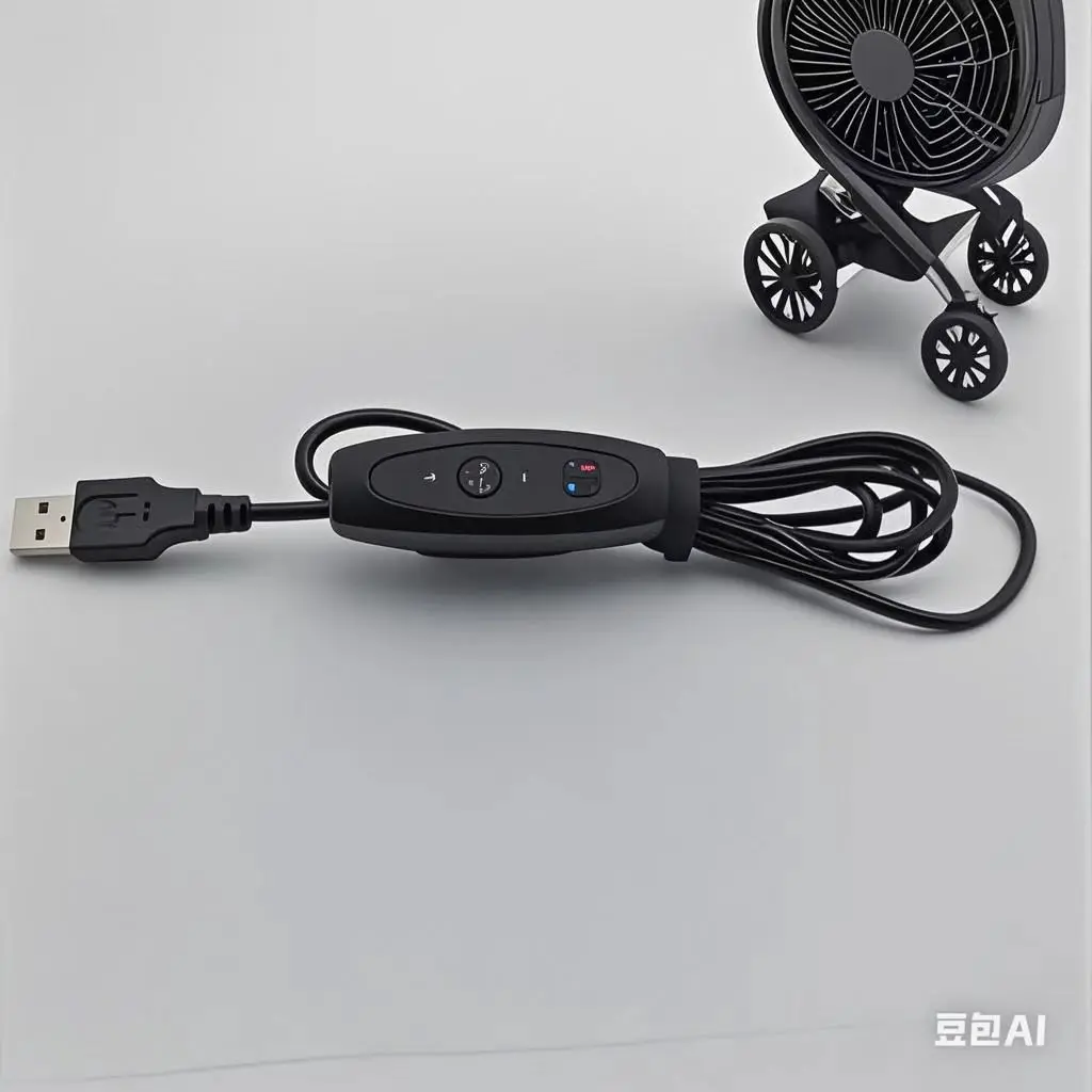 Four Wire Fan, USB, 5v, 4-wire - detail 2