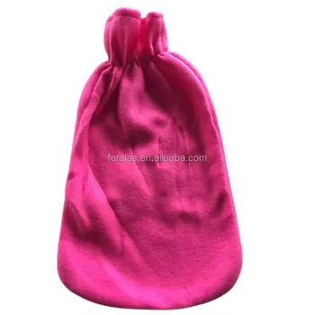 High Profit Margin Products 2L rubber hot water bag /bottle with fleece cover as a remedy for aches, pains and sports injuries