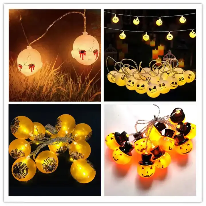 New Design Glowing Halloween Party Decoration Witch Hat LED Lights for Kids christmas decoration lights outdoor decoration