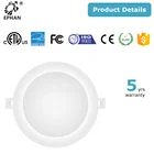 Led Dimmable 6 Inch 12W 1000lm Dimmable Round Recessed Led Downlight ETL With Control Box