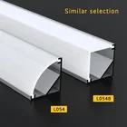 Led Profile Led Light Oem Facotry Price Led Aluminum Profile V Shape Extruded Pc Diffuser Cover Channel Light Bar Case//