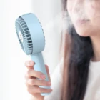 Hand Fan Mini Spray Electric Hand Hold Portable Rechargeable Fan