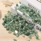 Stone Green Natural Crystal Stone Green Dongling Crystal Decoration Incense Stone