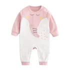 Baby Old New Cotton Baby Jumpsuit 0-1 Year Old Spring Autumn Baby Long-sleeved Romper For Boys And Girls