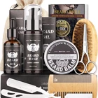 Beard Private Label Organic Mens Vegan Beard Care Growth Oil Products Balm Grow Set Beard Growth Kit