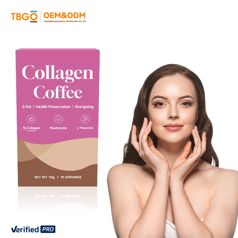 product tbg best selling healthy beauty collagen peptides instant coffee powder adult safe for skin care bovine collagen peptides powder-6